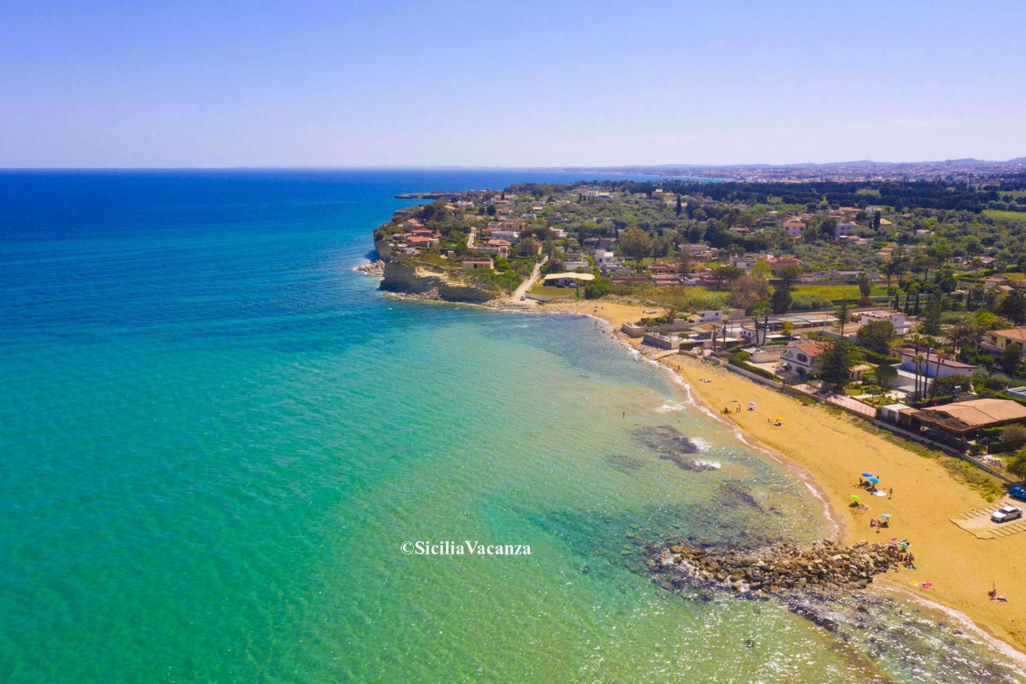 Villa Nisa Apartment Sea View Fontane Bianche Extérieur photo